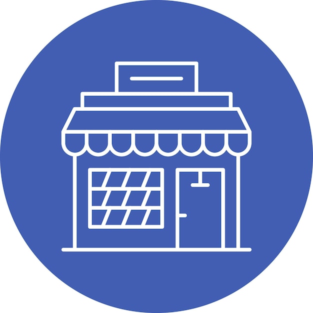 Estilo de ilustración vectorial de la panadería