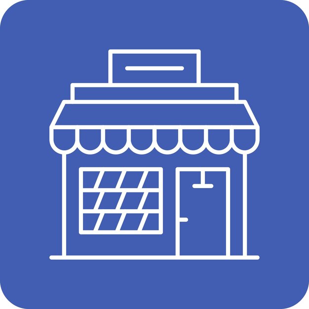 Estilo de ilustración vectorial de la panadería