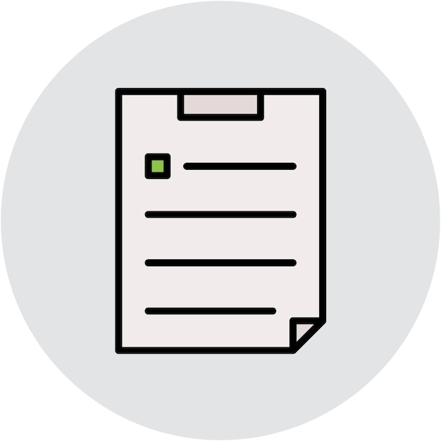 Estilo de ilustración vectorial del papel