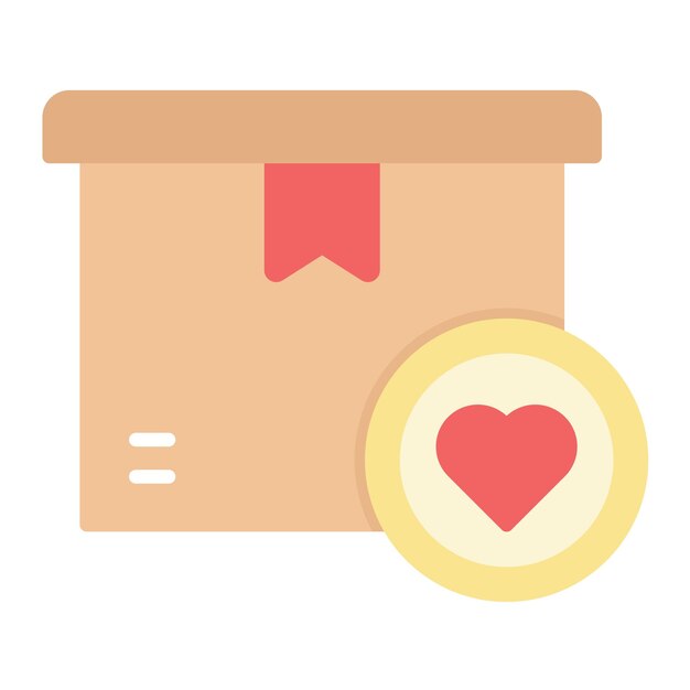 Estilo de ilustración vectorial del paquete