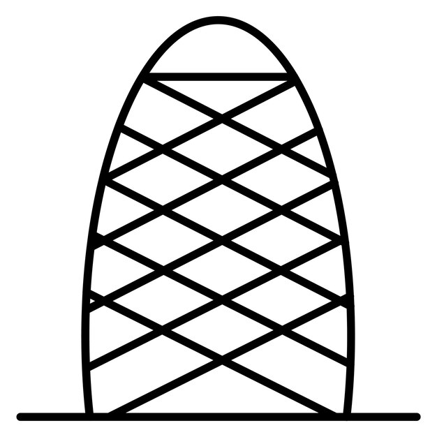 Estilo de ilustración vectorial de pepino