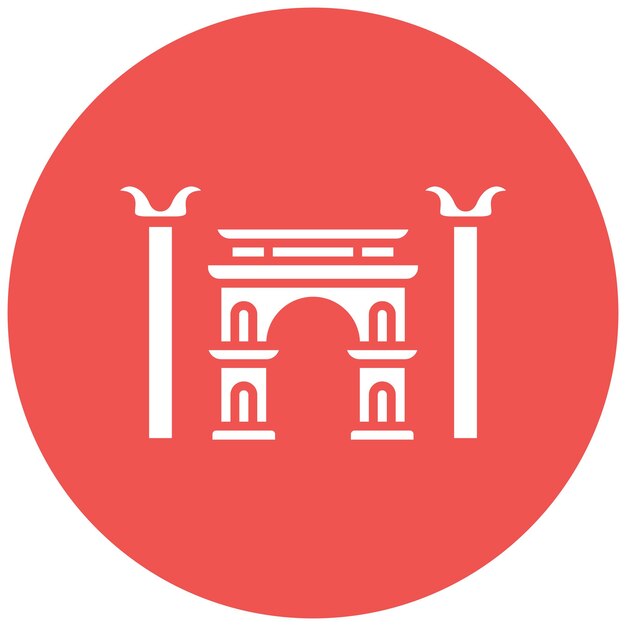 Estilo de ilustración vectorial de Persépolis