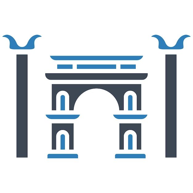 Estilo de ilustración vectorial de Persépolis