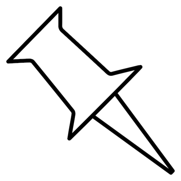Estilo de ilustración vectorial del pinboard