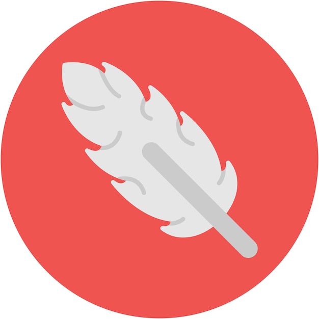 Estilo de ilustración vectorial de plumas