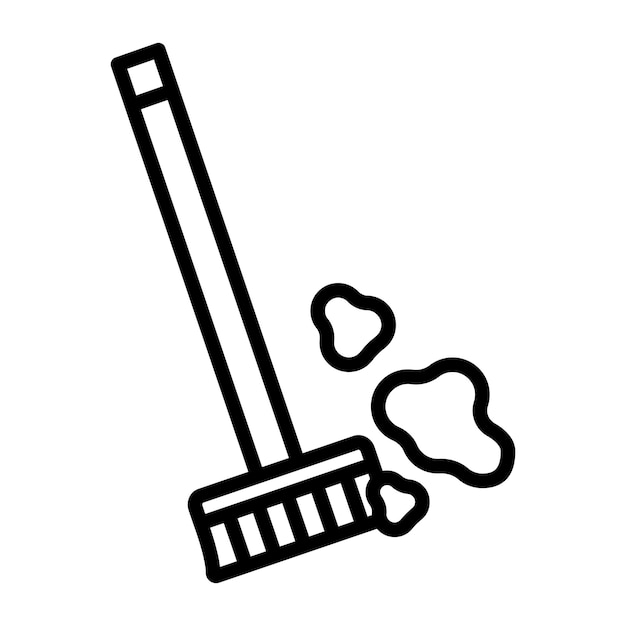 Estilo de la ilustración vectorial del polvo