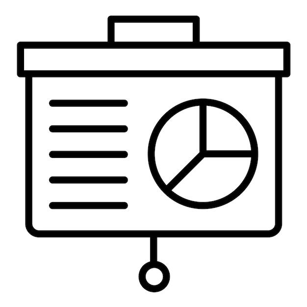 Estilo de ilustración vectorial de la presentación
