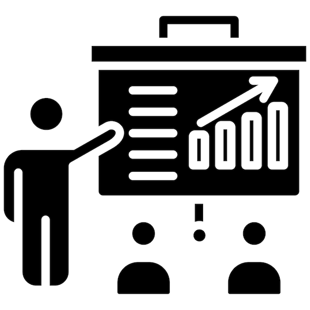 Estilo de ilustración vectorial de la presentación