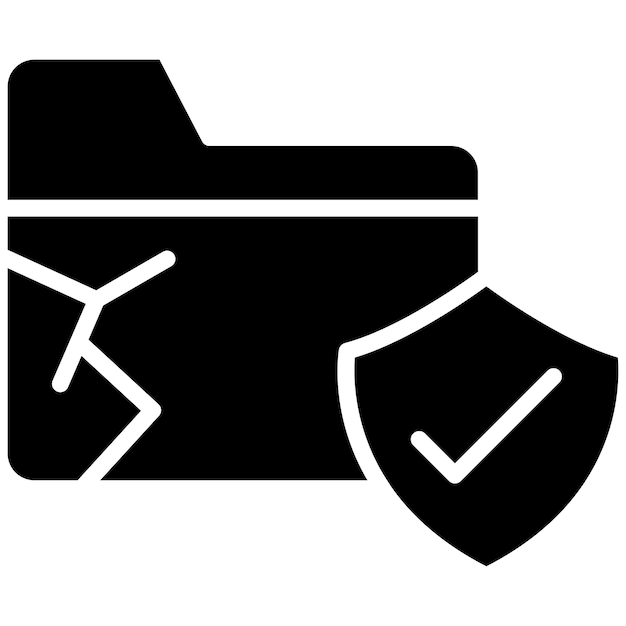 Estilo de ilustración vectorial de prevención de pérdida de datos