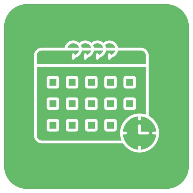 Estilo de la ilustración vectorial programada