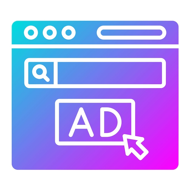 Estilo de ilustración vectorial de publicidad