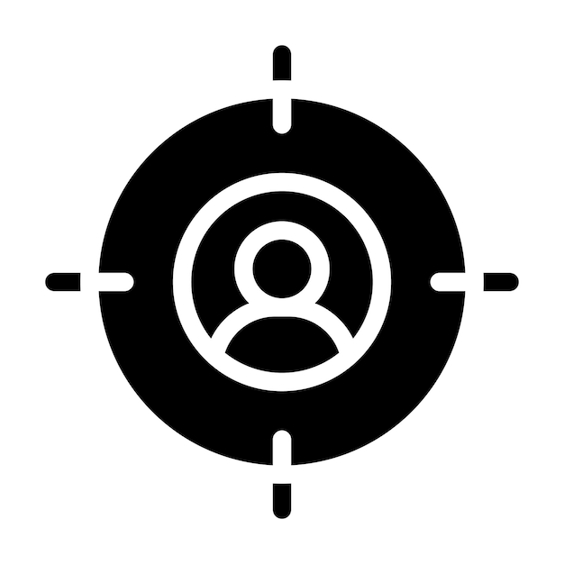 Estilo de ilustración vectorial del público objetivo