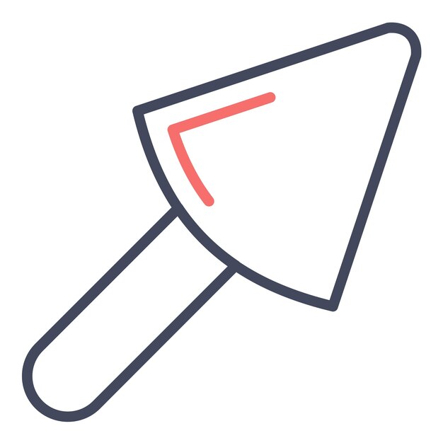 Estilo de ilustración vectorial de la punta