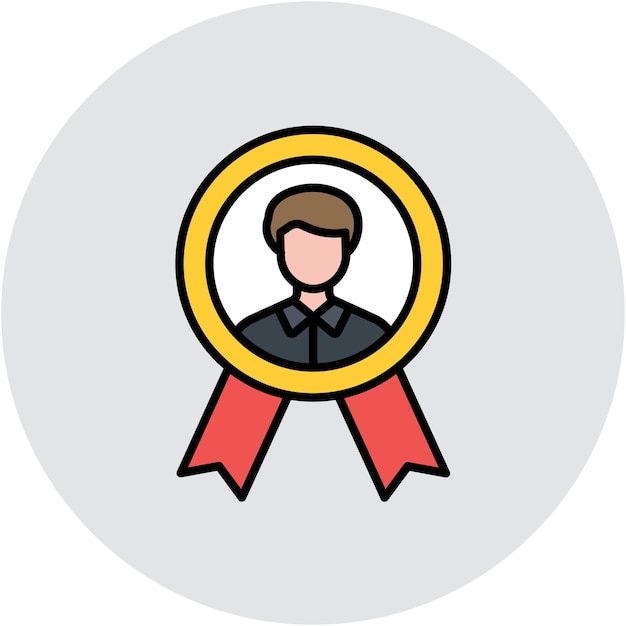 Estilo de ilustración vectorial para recompensar a los empleados