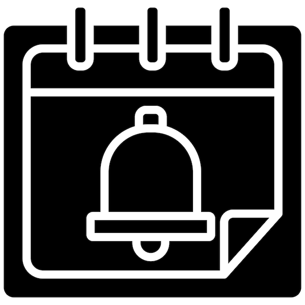 Estilo de la ilustración vectorial del recordatorio