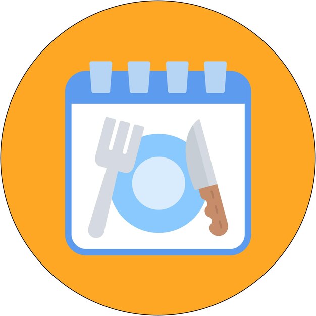 Estilo de la ilustración vectorial del recordatorio