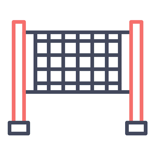 Estilo de ilustración vectorial de la red