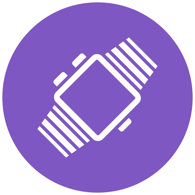 Estilo de ilustración vectorial del reloj inteligente