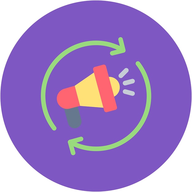 Estilo de ilustración vectorial de remarketing