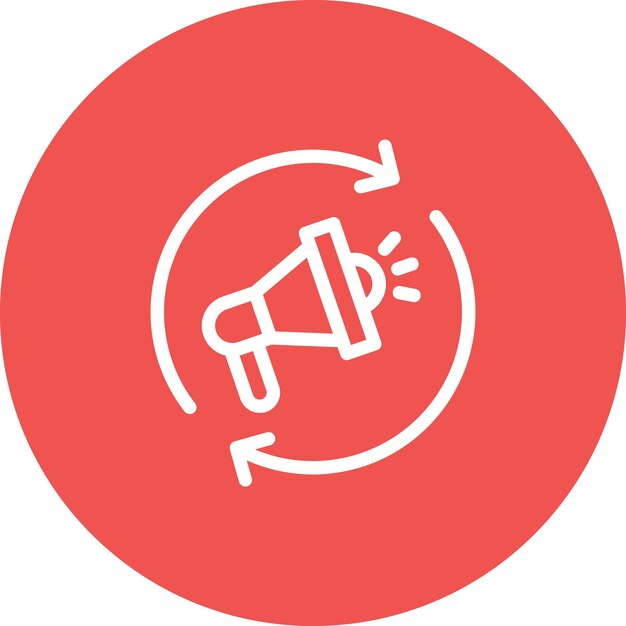 Estilo de ilustración vectorial de remarketing