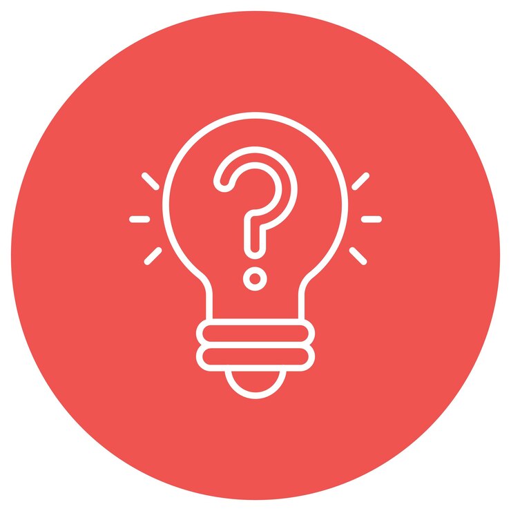 Vector estilo de ilustración vectorial de resolución de preguntas