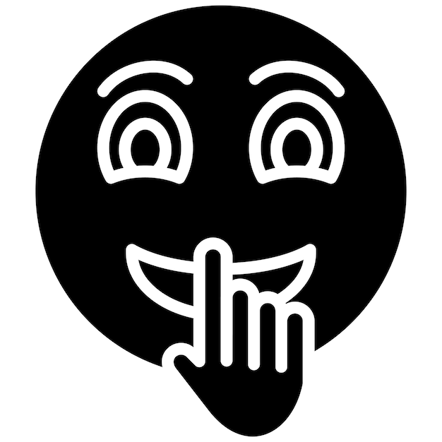 Estilo de ilustración vectorial del rostro