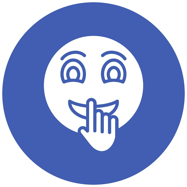 Estilo de ilustración vectorial del rostro
