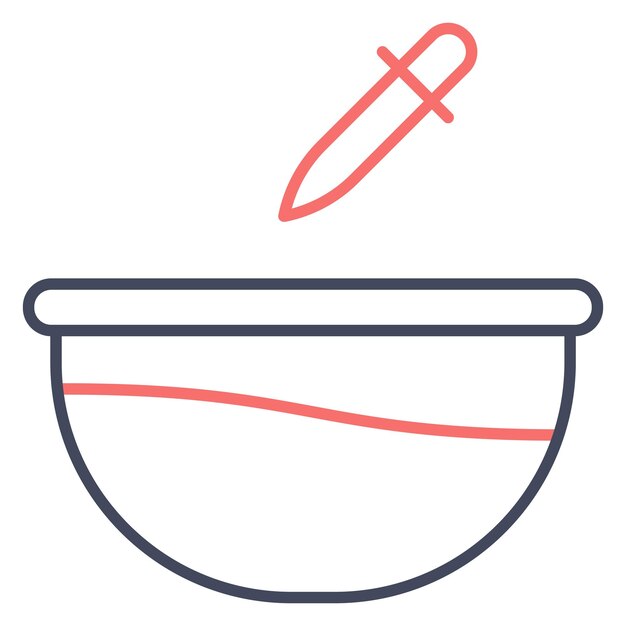 Estilo de la ilustración vectorial de sabor