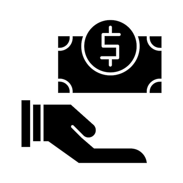 Estilo de ilustración vectorial de salarios