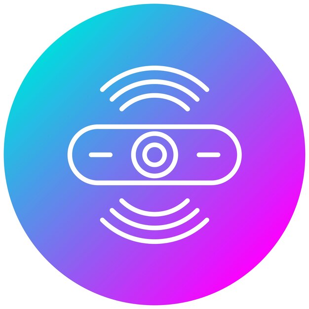 Estilo de ilustración vectorial del sensor