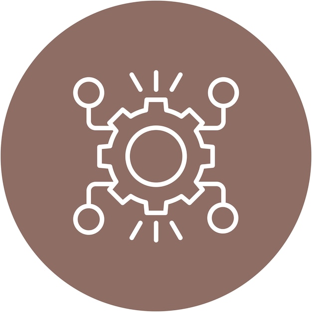 Estilo de ilustración vectorial de síntesis