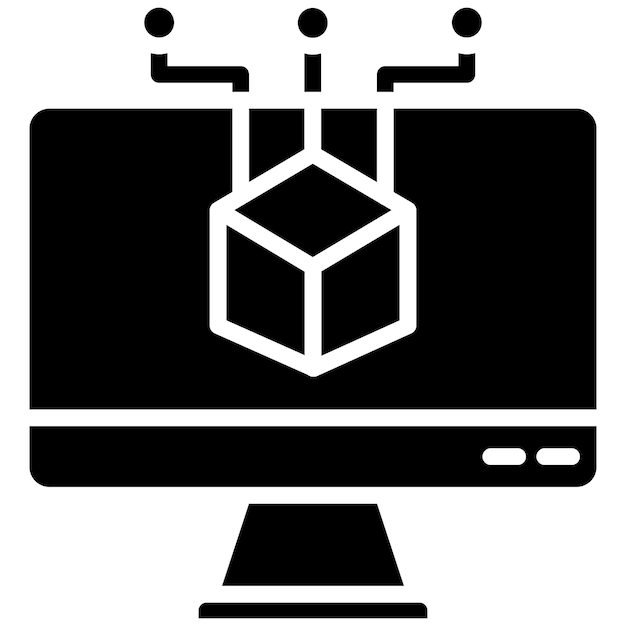 Estilo de ilustración vectorial del software