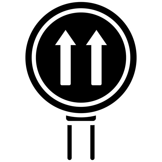 Estilo de ilustración vectorial de un solo camino