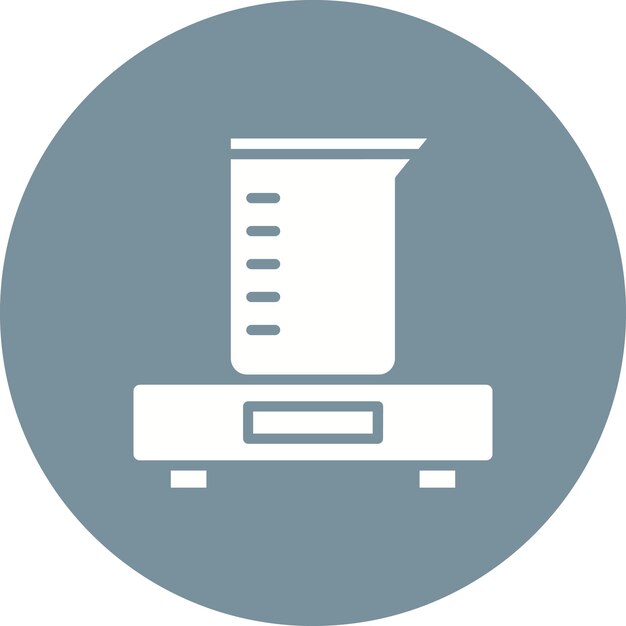 Estilo de la ilustración vectorial del soporte del vaso