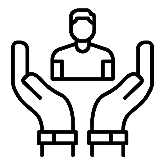 Estilo de ilustración vectorial de soporte