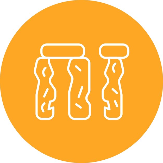 Estilo de ilustración vectorial de Stonehenge