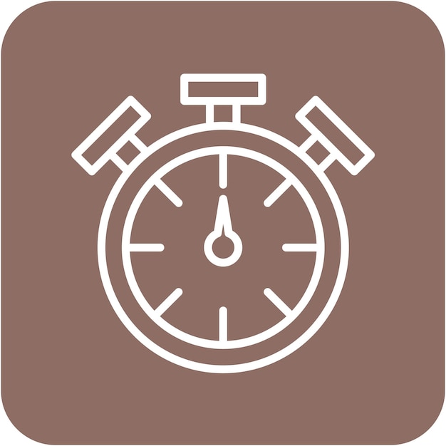 Estilo de la ilustración vectorial de StopWatch