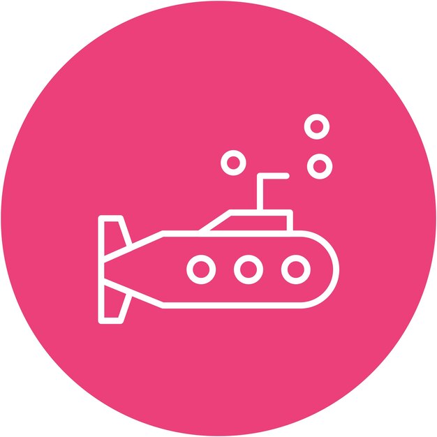 Estilo de ilustración vectorial submarino