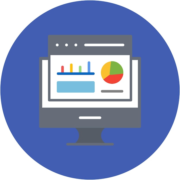 Estilo de ilustración vectorial del tablero del sitio web