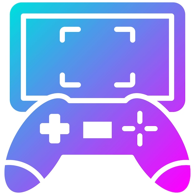 Estilo de ilustración vectorial de la tableta de juego