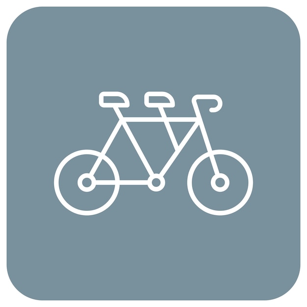 Estilo de ilustración vectorial en tándem