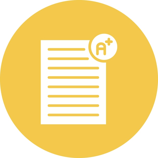 Estilo de ilustración vectorial de la tarjeta de informe