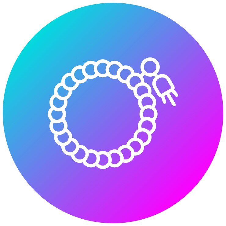 Vector estilo de ilustración vectorial de tasbih