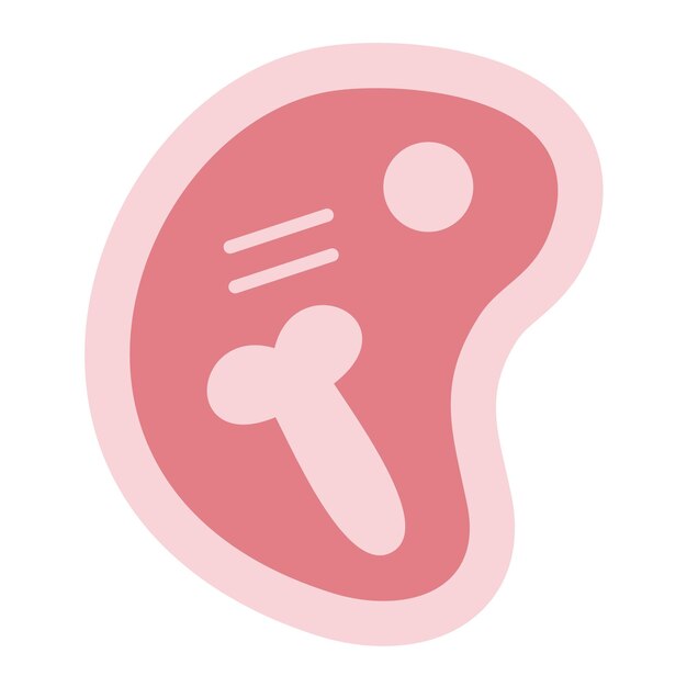 Estilo de la ilustración vectorial de Tbone