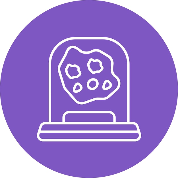 Estilo de ilustración vectorial de Tektite