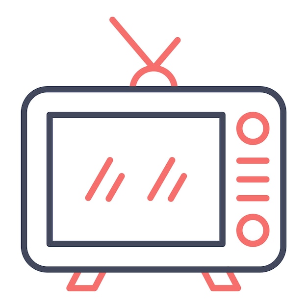 Estilo de ilustración vectorial para televisión
