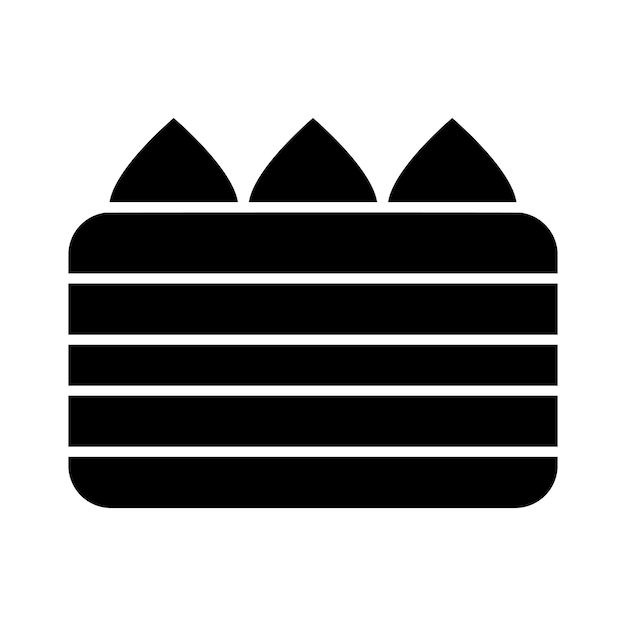 Estilo de ilustración vectorial de Tiramisu