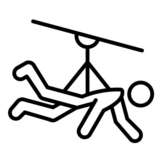 Estilo de ilustración vectorial en tirolesa