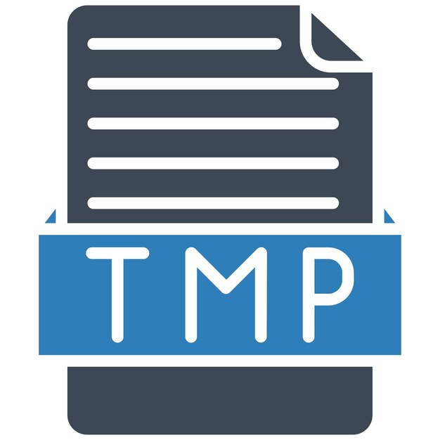 Estilo de ilustración vectorial de TMP