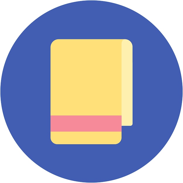 Estilo de ilustración vectorial de la toalla